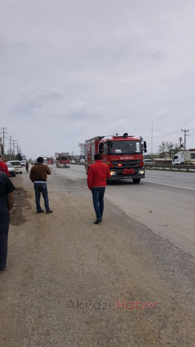 Geri Dönüşüm Tesisinde Yangın