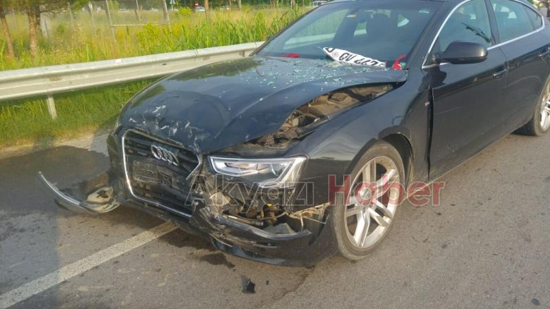  Gişelerde Trafik kazası