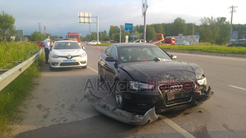  Gişelerde Trafik kazası