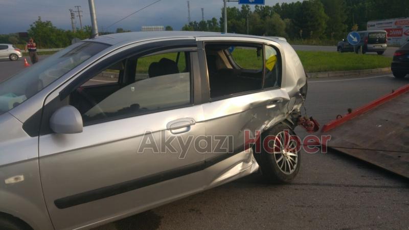  Gişelerde Trafik kazası