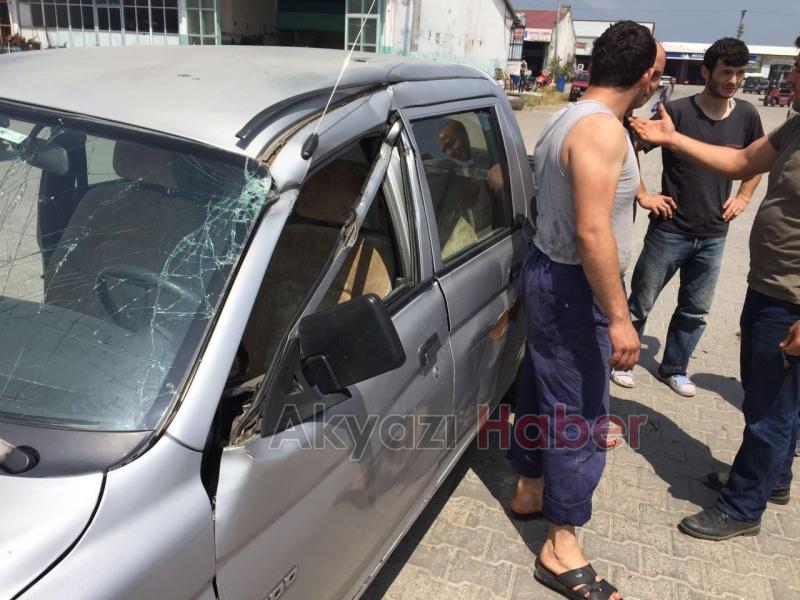 İş Makinası Araca Kancasını Taktırdı