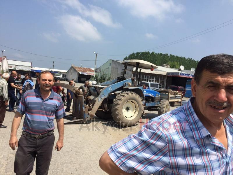 İş Makinası Araca Kancasını Taktırdı