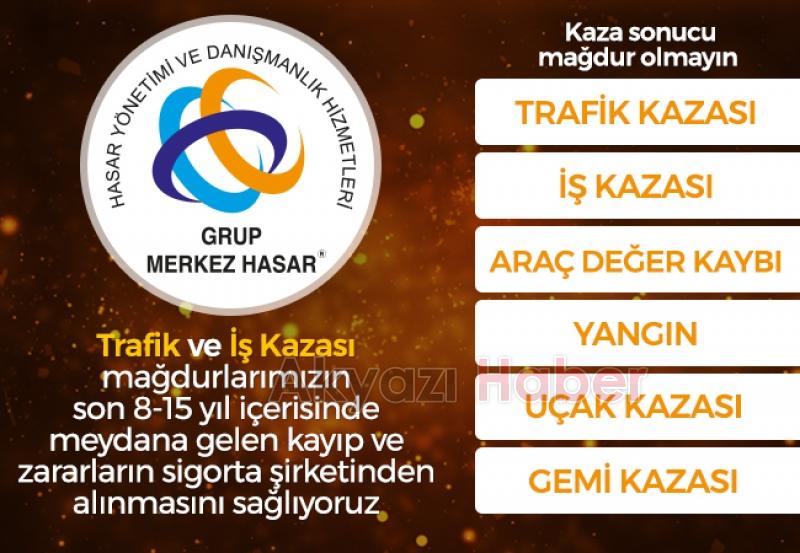 Grup Merkez Hasar Hizmetinize devam ediyor