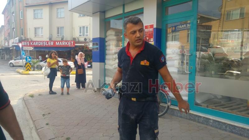 Güvercin Sıkıştığı Yerden Kurtarıldı