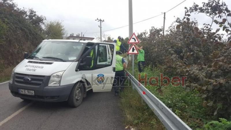 Güzlek mahalle muhtarlığından Örnek bir çalışma daha Sokak tabelaları yenileniyor