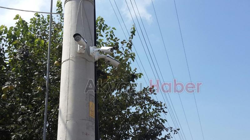 Güzlek Mahallesi’ne Güvenlik Kameraları Takıldı