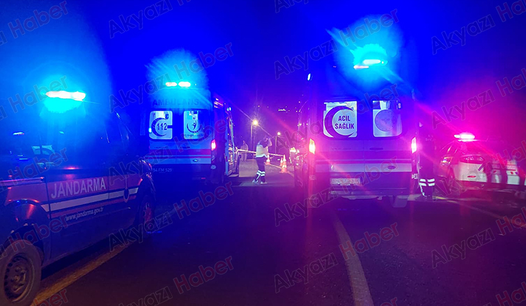 Güzlek'te kaza: Motosikletli öldü