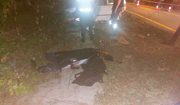 Güzlek'te kaza: Motosikletli öldü