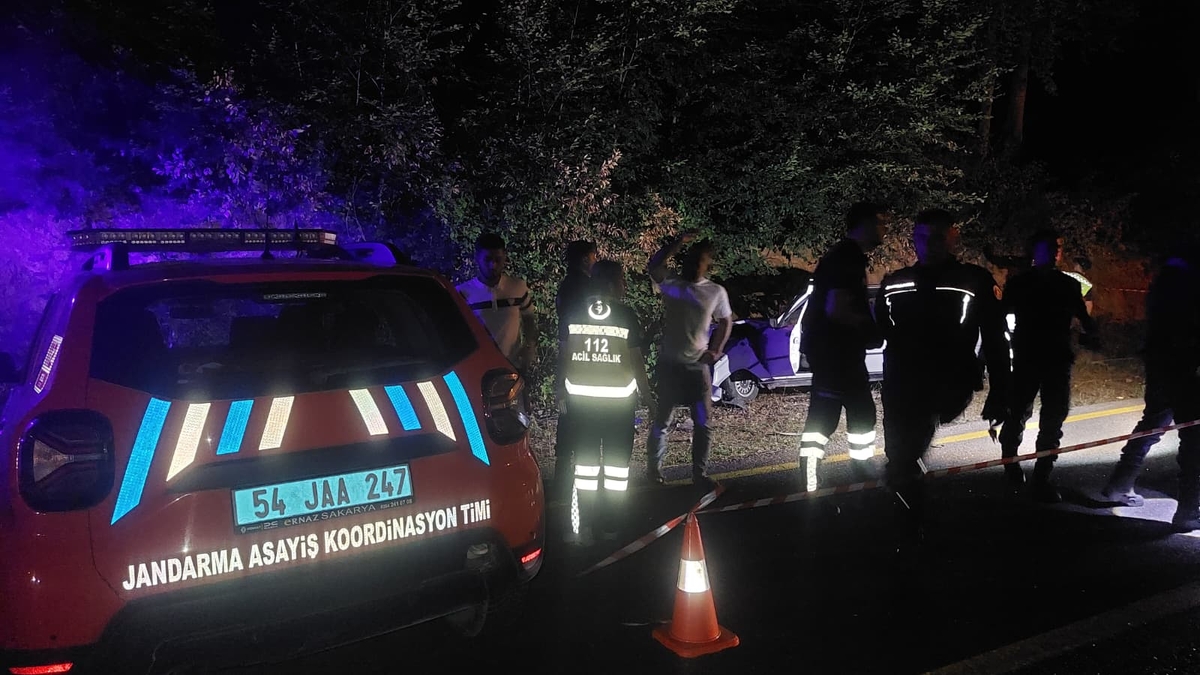 Güzlek'te kaza: Motosikletli öldü