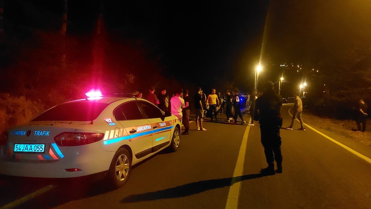 Güzlek'te kaza: Motosikletli öldü