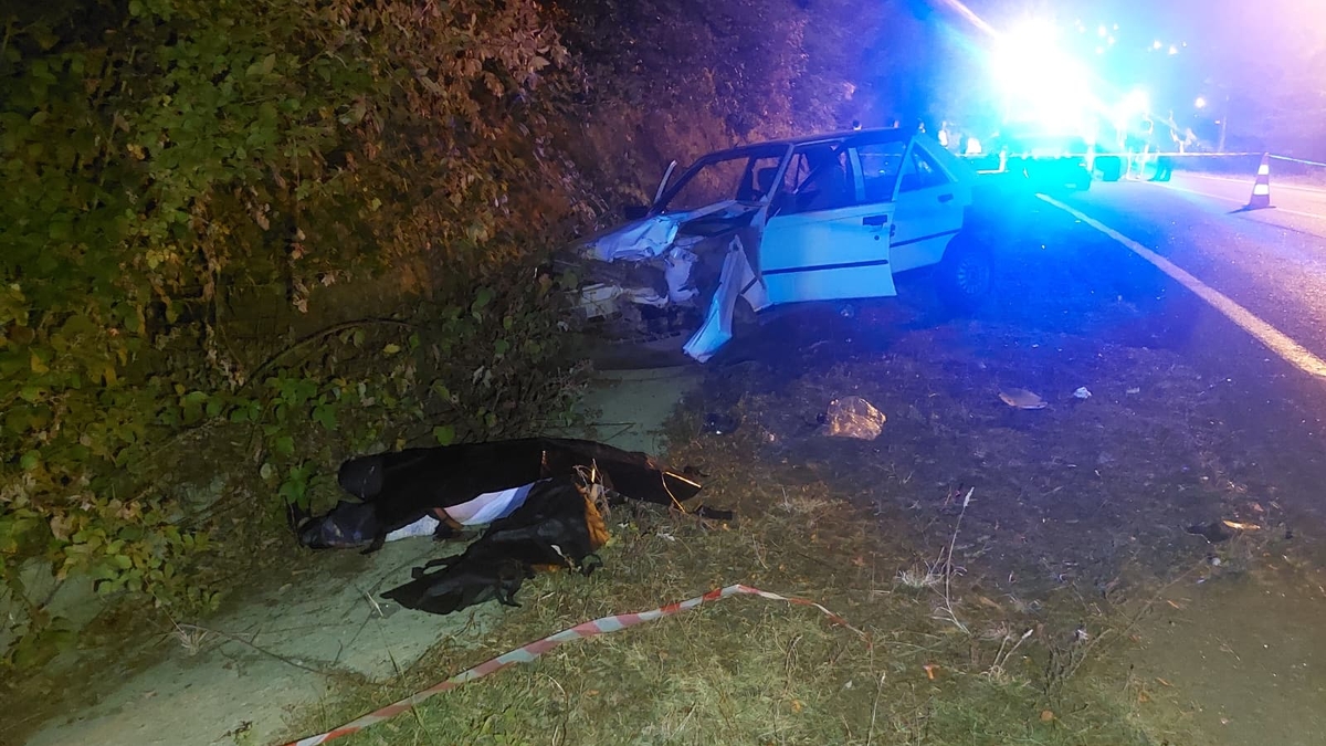 Güzlek'te kaza: Motosikletli öldü