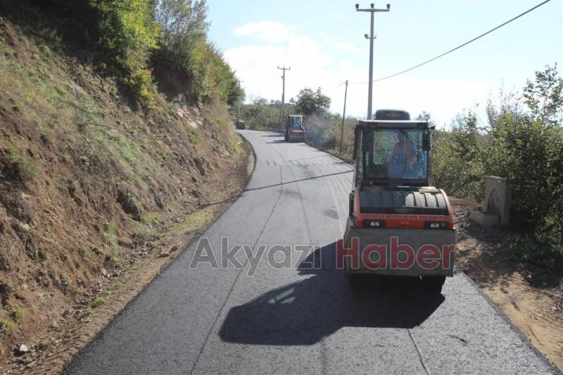 GÜZLEK VE PAZARKÖY MAHALLESİNDE ASFALT ÇALIŞMALARI SONA ERDİ