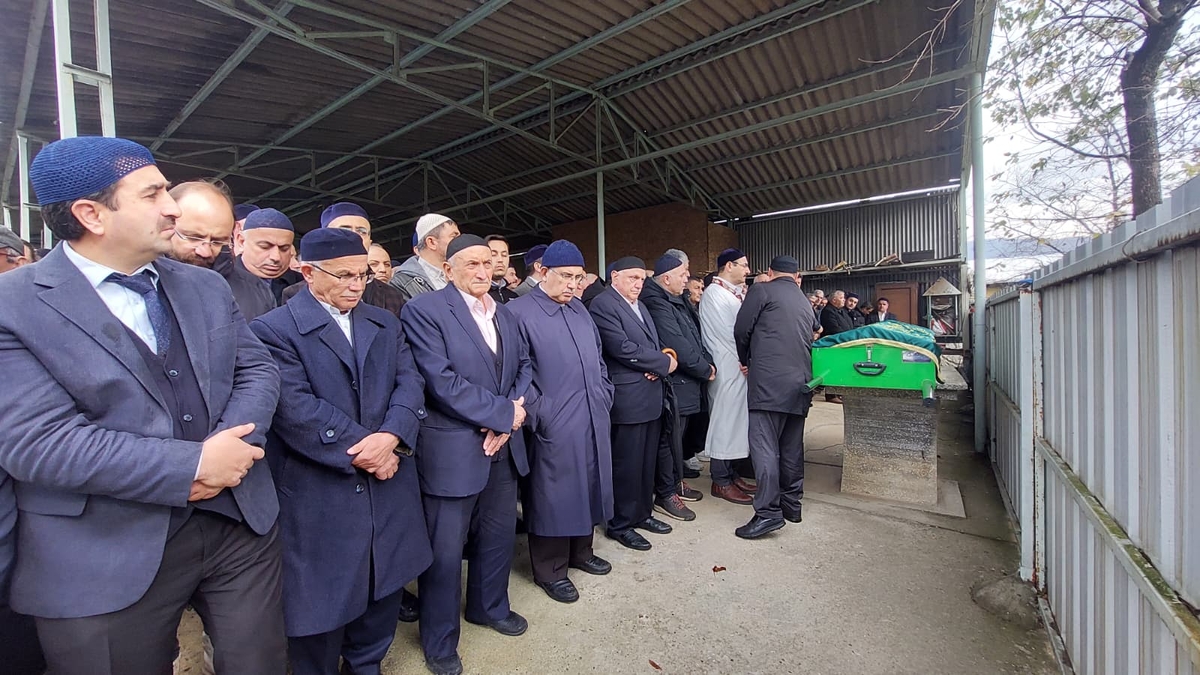 Hacı Muammer Taşkın İçin Son Görev: Dualar Eşliğinde Veda