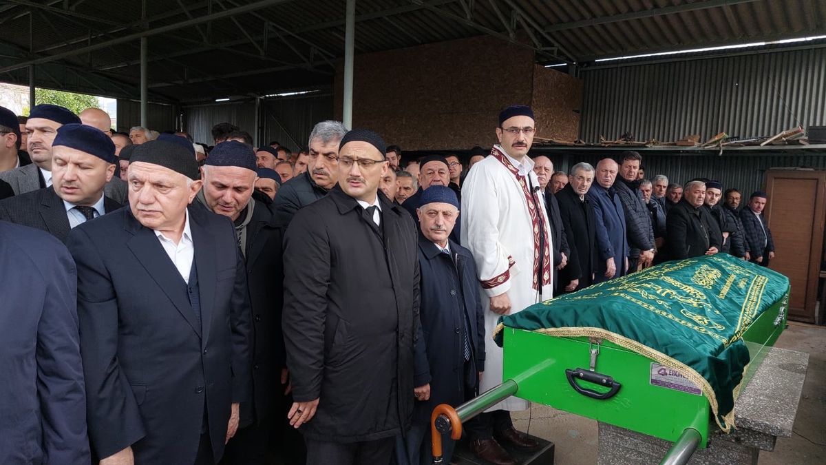 Hacı Muammer Taşkın İçin Son Görev: Dualar Eşliğinde Veda