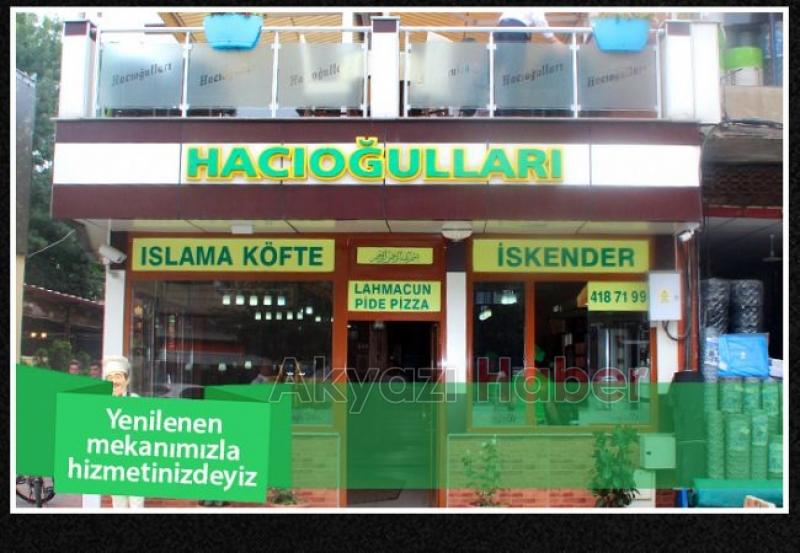 Hacıoğulları Kebap Lahmacun Salonu İftarda Açık