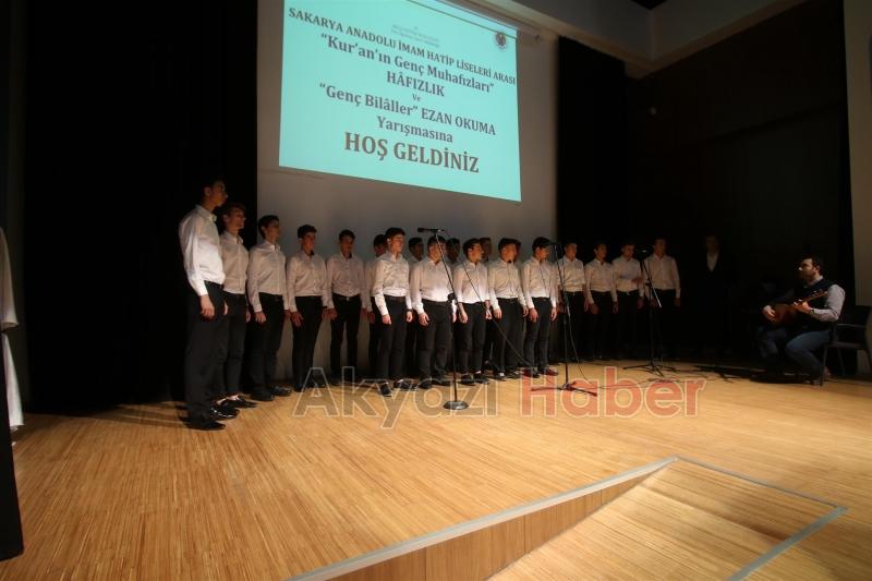 Hafızlık Ve Güzel Ezan Okuma Yarışması Finali Akyazı’da Yapıldı