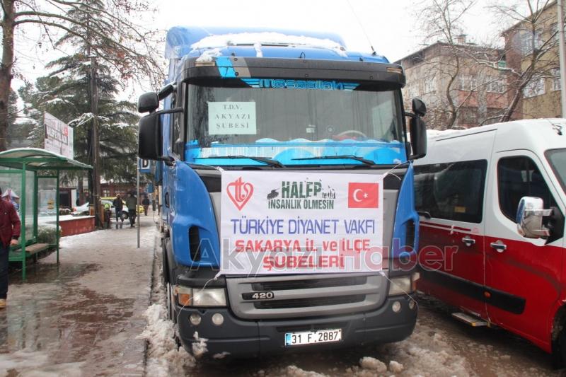 HALEP E YARDIM TIRLARI DUALARLA GÖNDERİLDİ