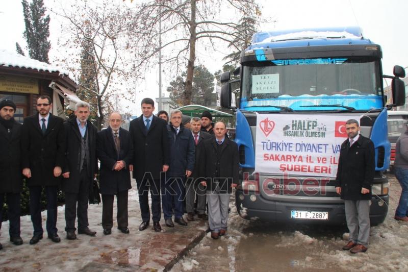 HALEP E YARDIM TIRLARI DUALARLA GÖNDERİLDİ