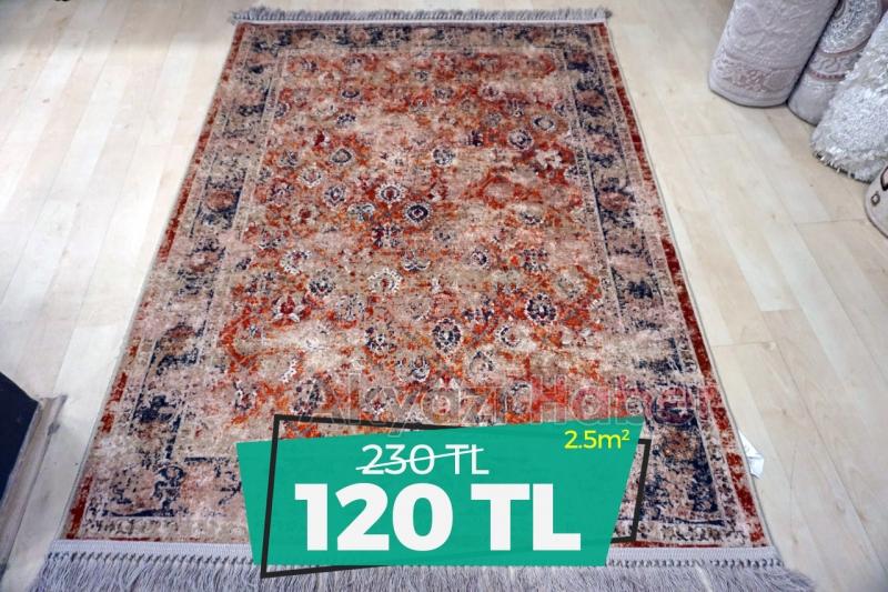 Halıda Yüzde 50 Net İndirim 