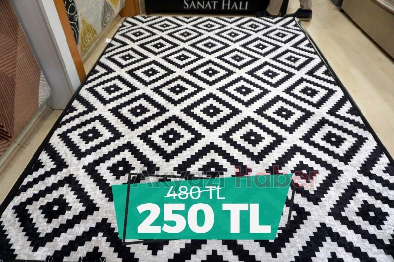 Halıda Yüzde 50 Net İndirim 