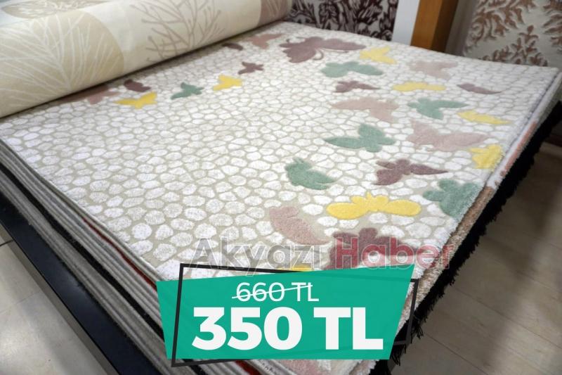 Halıda Yüzde 50 Net İndirim 