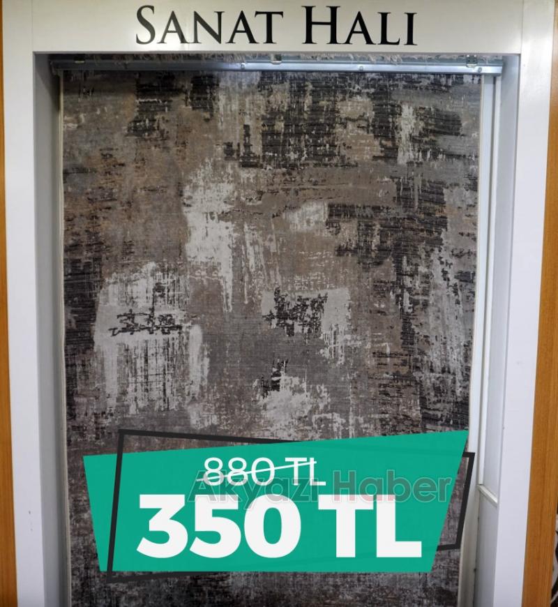 Halıda Yüzde 50 Net İndirim 