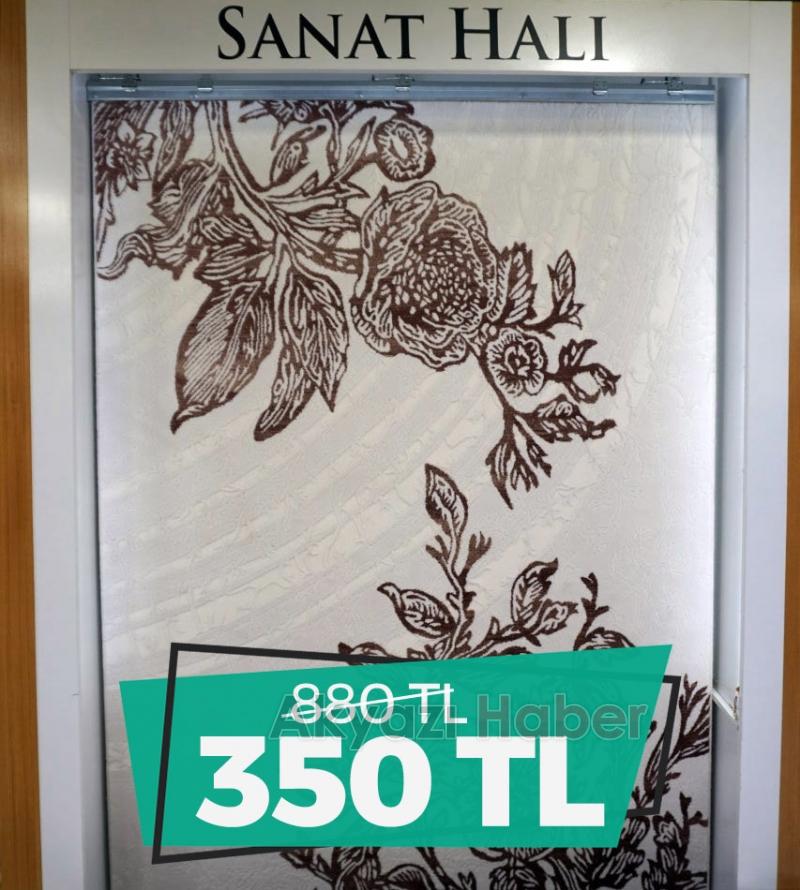 Halıda Yüzde 50 Net İndirim 