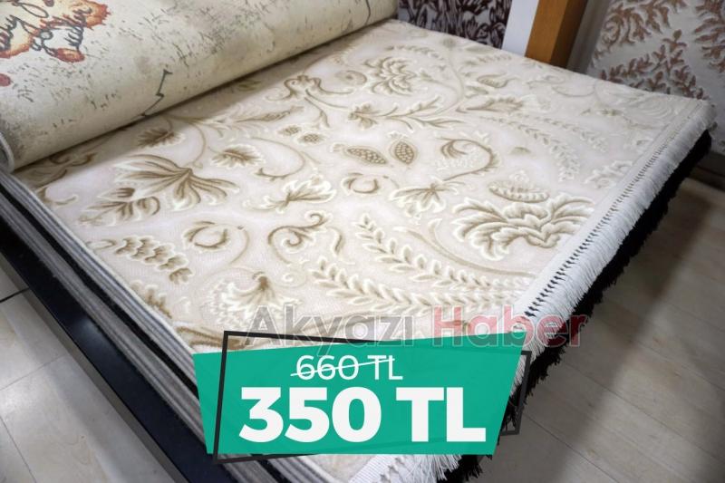 Halıda Yüzde 50 Net İndirim 