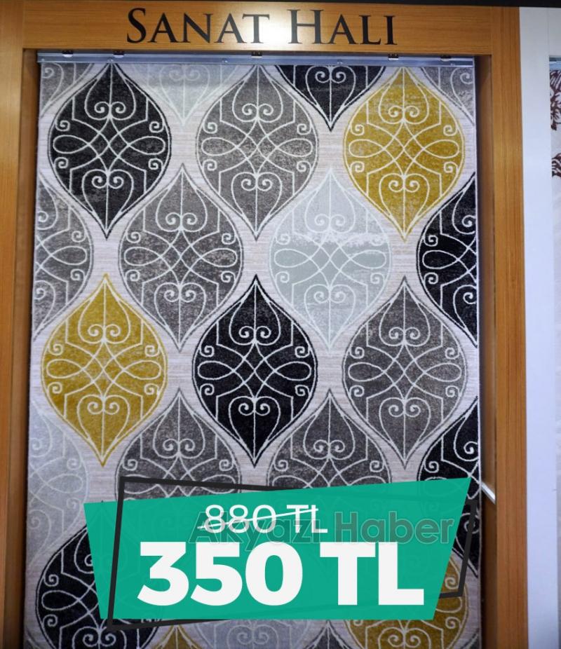 Halıda Yüzde 50 Net İndirim 