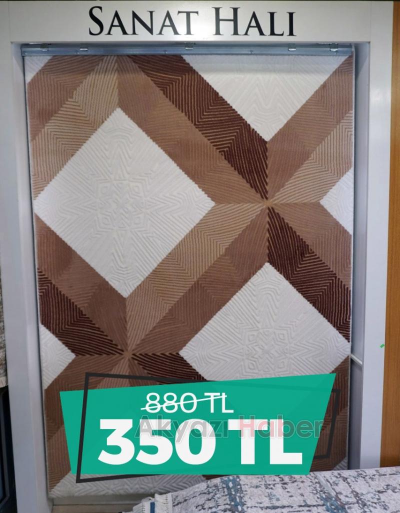 Halıda Yüzde 50 Net İndirim 