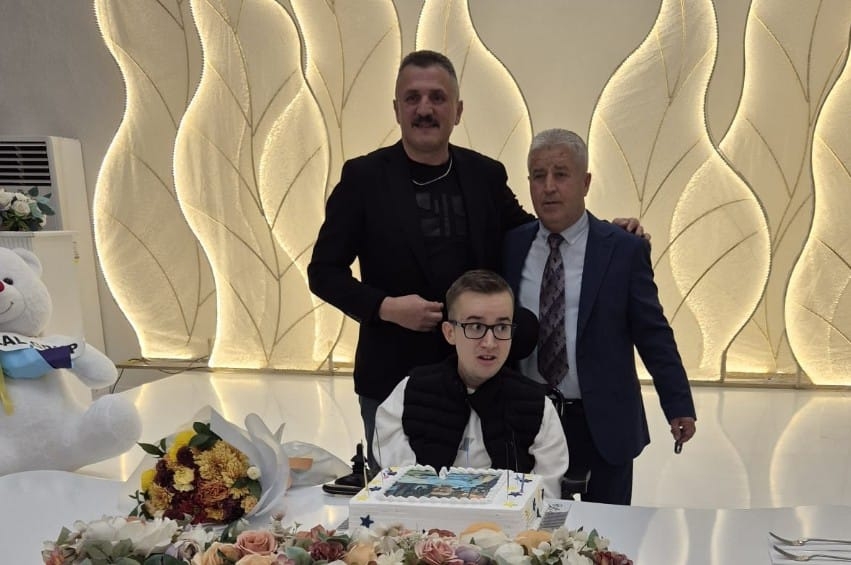 Halilcan’a duygu yüklü doğum günü