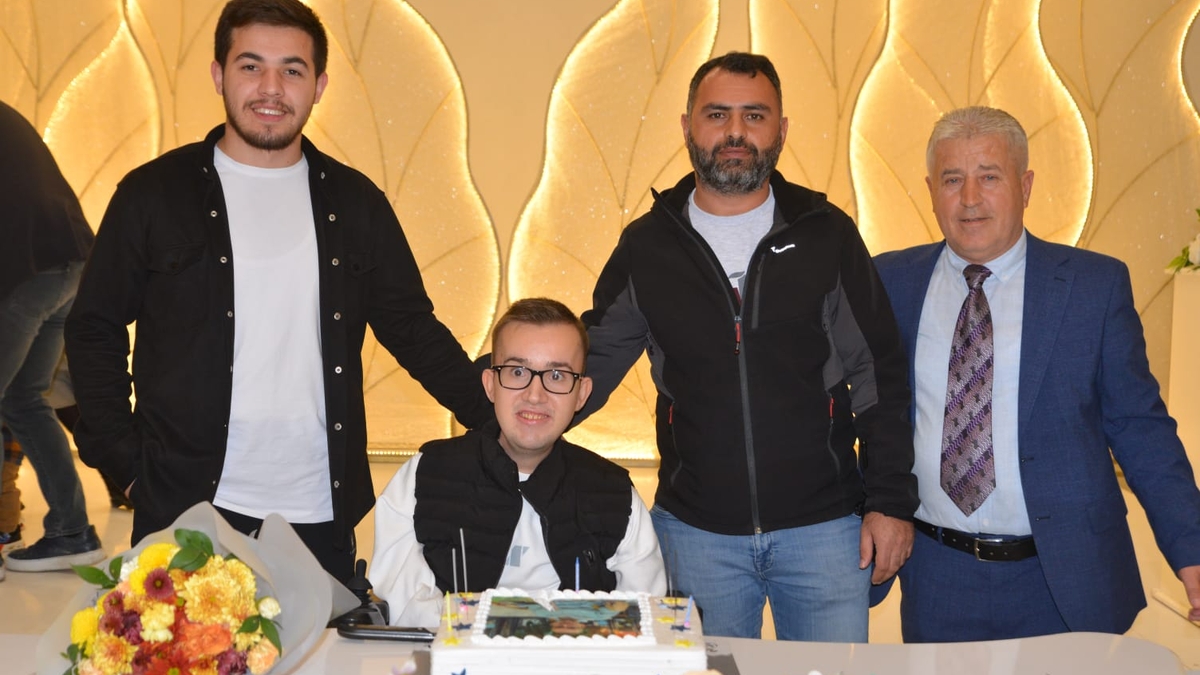 Halilcan’a duygu yüklü doğum günü