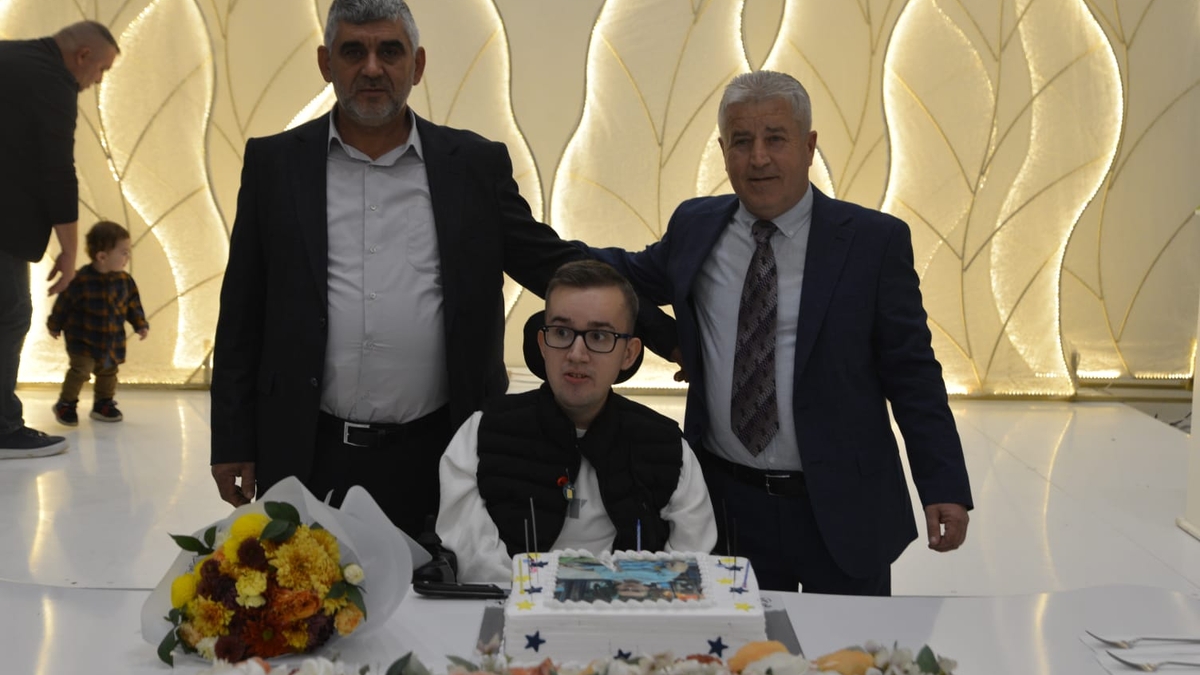 Halilcan’a duygu yüklü doğum günü