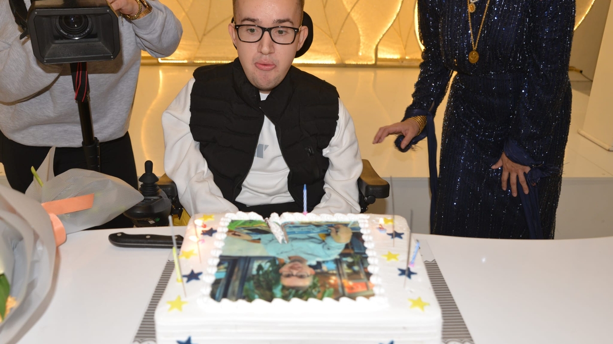 Halilcan’a duygu yüklü doğum günü