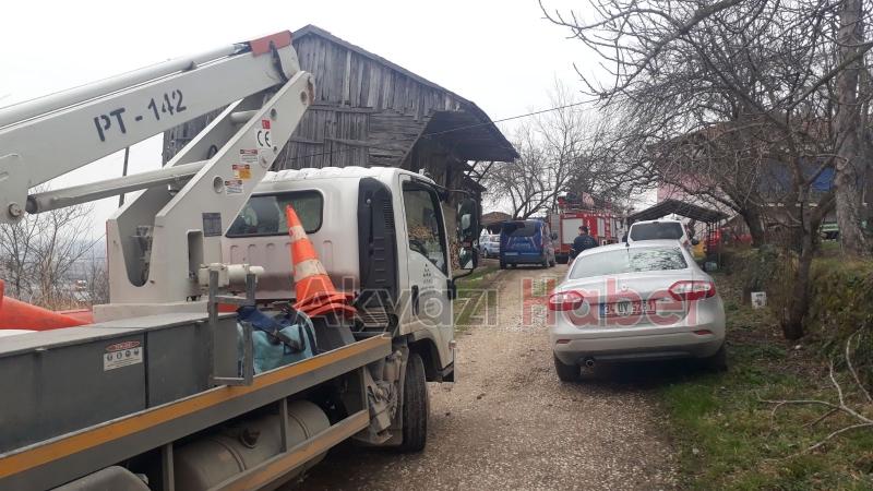 Harunusta Mahallesi’nde Yangın