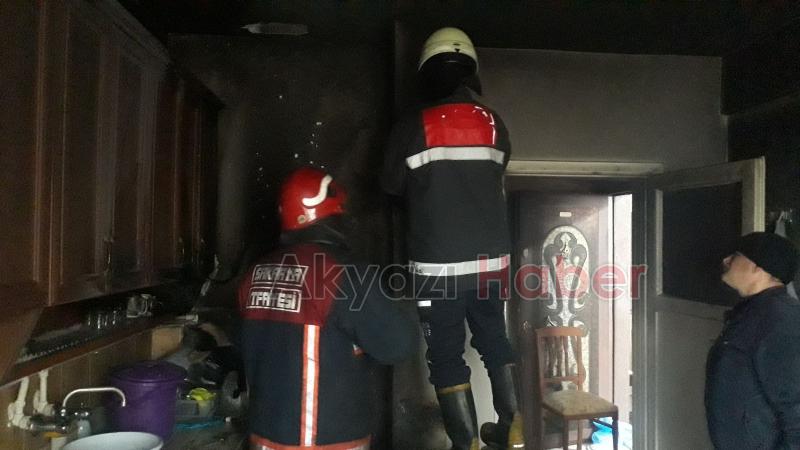 Harunusta Mahallesi’nde Yangın