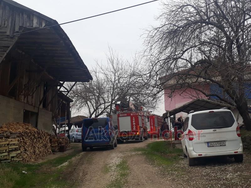 Harunusta Mahallesi’nde Yangın