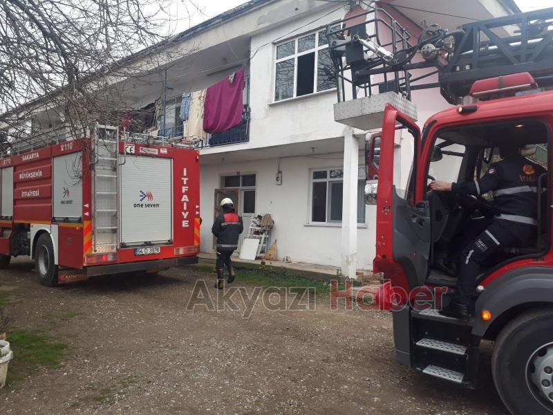 Harunusta Mahallesi’nde Yangın