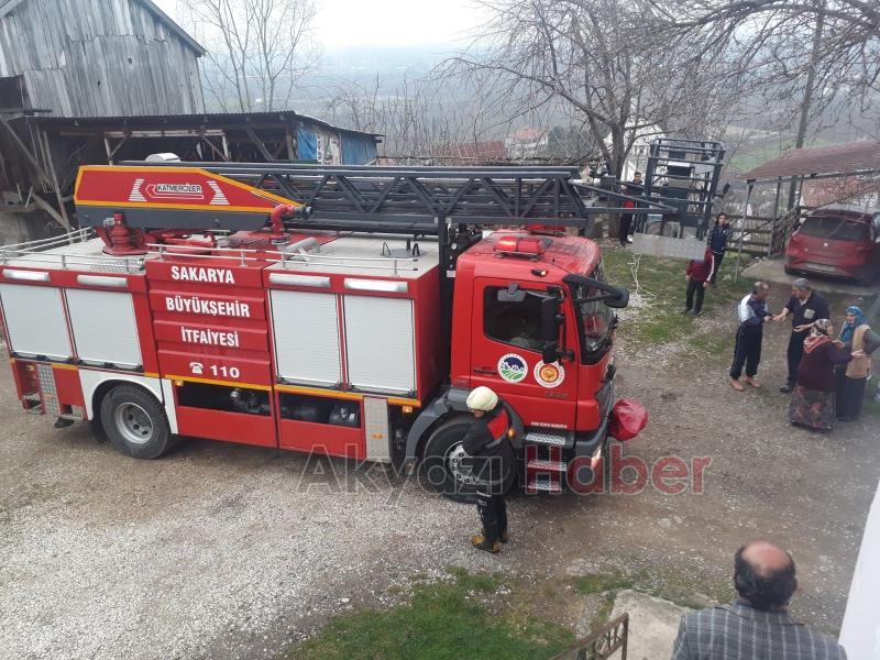 Harunusta Mahallesi’nde Yangın