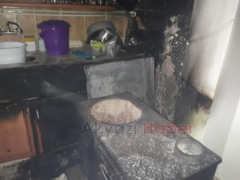 Harunusta Mahallesi’nde Yangın