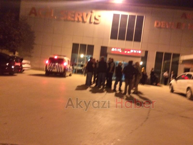 Hasanbey Mahallesinde Ateşli Silah Yaralanması