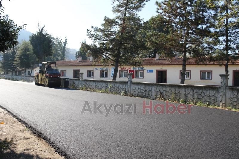 HASANBEY MAHALLESİNDE SICAK ASFALT ÇALIŞMALARI BAŞLADI