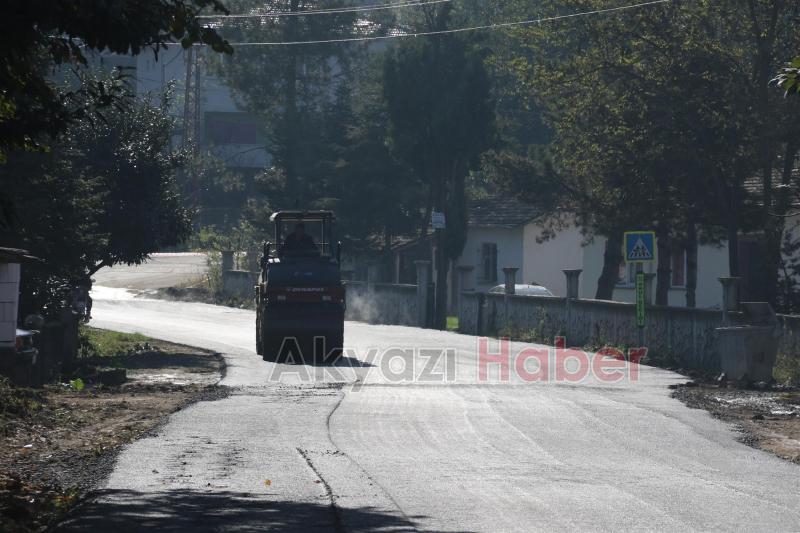 HASANBEY MAHALLESİNDE SICAK ASFALT ÇALIŞMALARI BAŞLADI