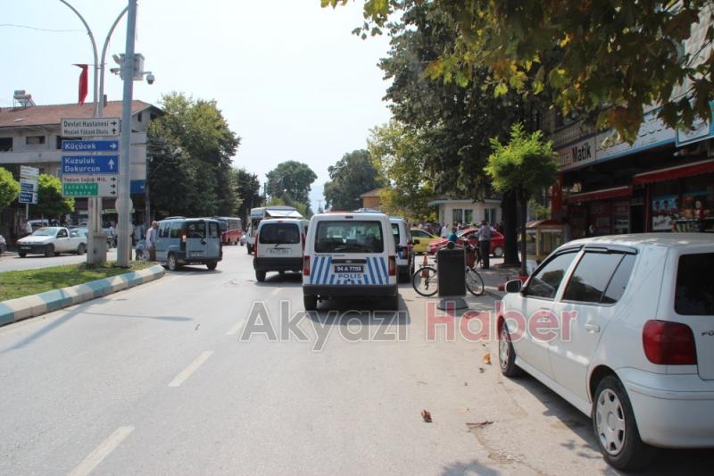 Hastane Mahallesi Sapağında Zincirleme Kaza
