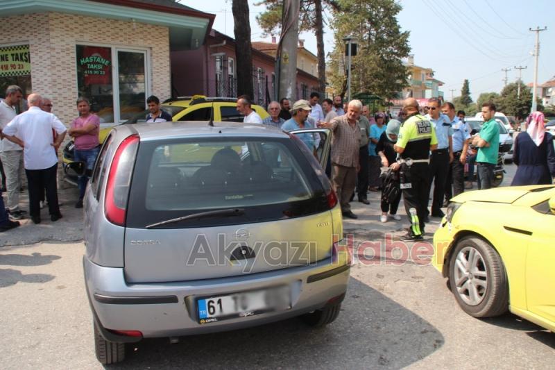 Hastane Mahallesi Sapağında Zincirleme Kaza