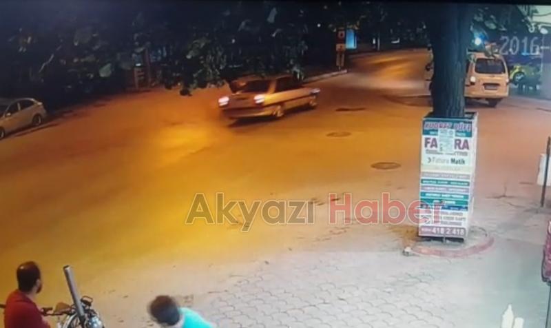 Hastane Mahallesinde Trafik kazası