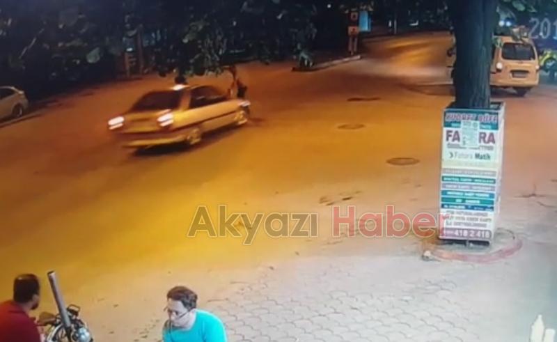 Hastane Mahallesinde Trafik kazası