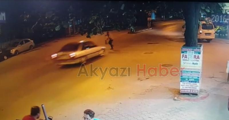Hastane Mahallesinde Trafik kazası