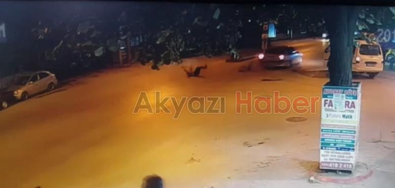 Hastane Mahallesinde Trafik kazası