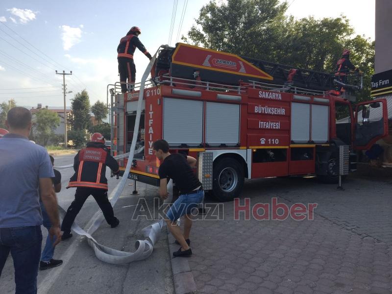 Hastane Mahallesi’nde Yangın